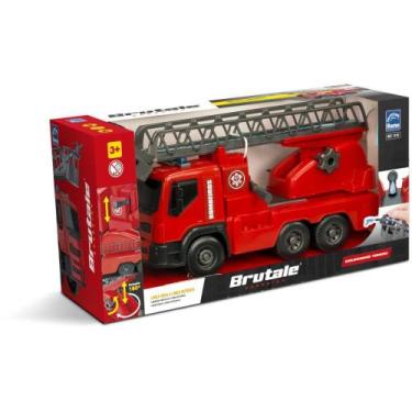 Imagem de Caminhão Brutale Bombeiro Lança água com Escada Ajustável - Roma