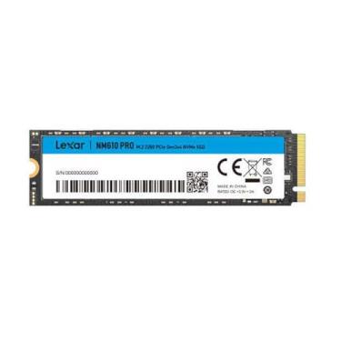Imagem de Lexar Disco SSD NM610 Pro 500Gb - NVMe PCIe 3.0 M.2 Tipo 2280 - Leitura até 3300 MB/s e Escrita até 1700Mb/