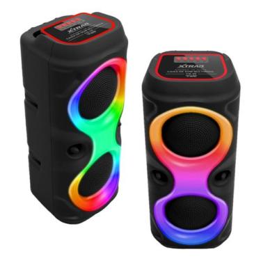 Imagem de Caixa De Som Bluetooth Multimídia Led Rgb Usb Fm Tws 50w Cor Cs-29 110