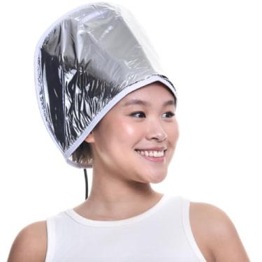 Imagem de Touca Térmica Elétrica Metalizada para Hidratação Capilar Santa Clara