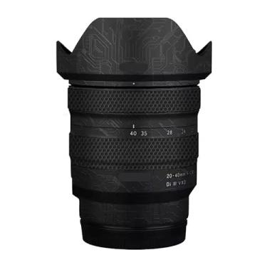 Imagem de Película protetora para lente de câmera, película protetora, decalque para Tamron 20-40 mm F2.8 adequado para Sony Mount 20-40 F 2.8 (Circuit Black)