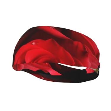 Imagem de Bandanas de corrida para homens e mulheres, faixas de suor esportivas com absorção de umidade, lenço de cabeça atlético, faixa de cabelo elástica para tênis, basquete, corrida