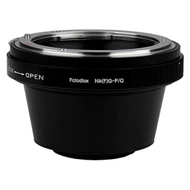 Imagem de Adaptador de montagem de lente Fotodiox, lente tipo G da Nikon e lente tipo DX para câmera Pentax Q-Series, compatível com câmeras sem espelho Pentax Q