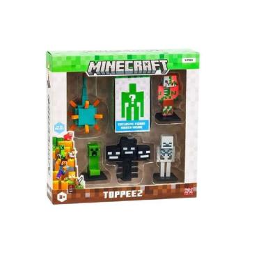 Imagem de Boneco - Piglin,Creeper,Guardiao,Esqueleto,Whiter Boss MULTIKIDS