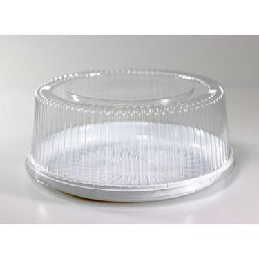 Imagem de Embalagem Para Bolo e Tortas G32M Transparente 100un 750g Galvanotek