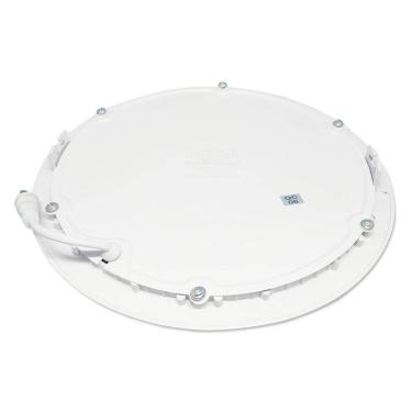 Imagem de Kit 3 Luminária Plafon Embutir Slim Redondo 18W Branco Frio