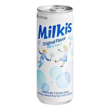 Imagem de Bebida Coreana Refrigerante Leite Milkis Sabores, 250ml (250, Original)
