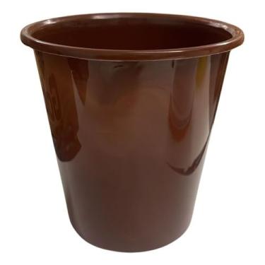 Imagem de Kit 20 Baldes De Pipoca De 1 Litro - Lembrancinha - Festas - Eventos - Aniversários - Resistente (Marrom Escuro)