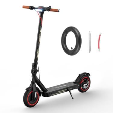 Imagem de HONEYWHALE E9T Patinete Eletrico Adulto, 500W Scooter Eletrica, 32KM/H Velocidade Máxima, 22KM Autonomia, Patinete Juvenil Dobrável com Aplicativo Bluetooth, Inclui uma Câmara de ar (Preto)