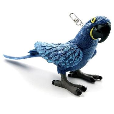 Imagem de Chaveiro Arara Macau pet Realista para Amantes de Aves - Expansãopet