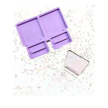 Imagem de R489 molde de silicone paleta pix quadradinho resina decorar - confeit