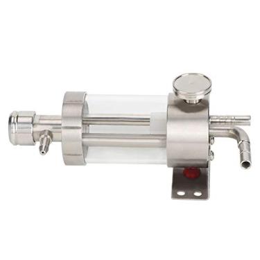 Imagem de CHEOTIME Detector FOB, espuma de aço inoxidável na ferramenta de sensor de cerveja, dispositivo para troca de barril, linha de torneira de barra, controle de perda de rascunho de fermentação caseira