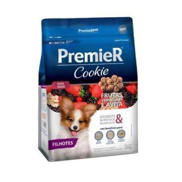 Imagem de Biscoito Premier Pet Cookie Cães Filhotes frutas vermelhas 250g