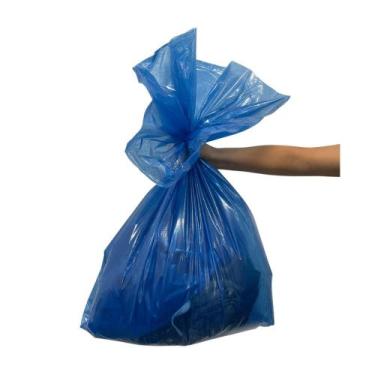 Imagem de Saco de lixo 100 litros Azul P6 Tono Vale com 100 unidades, 100L, 100 