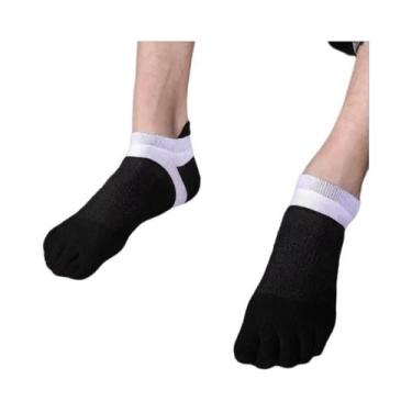 Imagem de Conjunto De Meias Masculinas De Cano Médio, 6 Pares, Absorção De Suor,