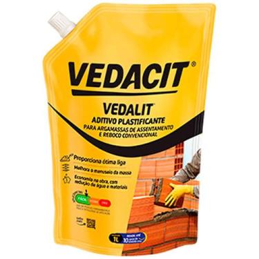 Imagem de Aditivo Plastificante Para Massa Vedalit 900ml - Vedacit - VEDACIT 