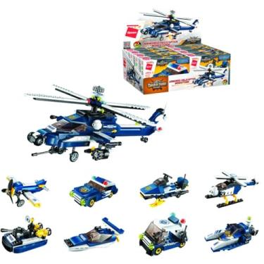 Imagem de Keepplay Bloco de Montar Set Combat Zones Series Policial