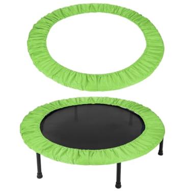 Imagem de YELARXI Capa de mola para trampolins, capa de substituição redonda para pequenos trampolins, substituição de almofada de segurança de 6 furos - adequado para (homens/mulheres/interior/casa/fitness