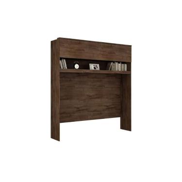 Imagem de Modulado De Quarto Armário Ponte Aéreo Casal Gold Bari C- 1 Porta Canela - Novo Horizonte