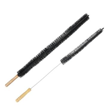 Imagem de AOGYikang Removedores de fiapos, escova de limpeza de ventilação para secadora, escova de fiapos para secadora de roupas, limpador de armadilha de ventilação (660 mm + 700 mm))