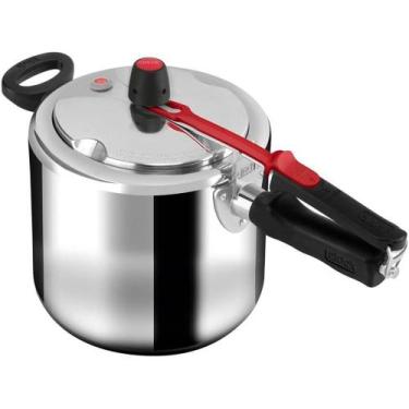 Imagem de Panela de PressÃo Clock Original 4,5L Polida, 4,5L, Prata