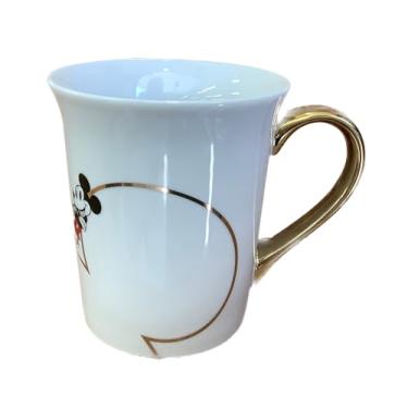 Imagem de Caneca Disney Mickey com detalhe de orelha de rato dourado metálico