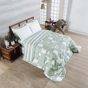 Imagem de Edredom Afeto 400 Fios Super King 01 Peça 100% Poliéster - Adria