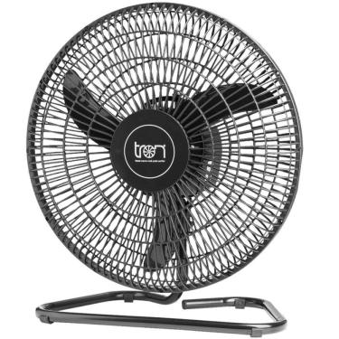 Imagem de Ventilador Oscilante De Mesa Preto Com Grade Pp 50cm - 51.01-1109 - Tron Ventilador Osc.at 50cm Mesa Pt Grade Pp