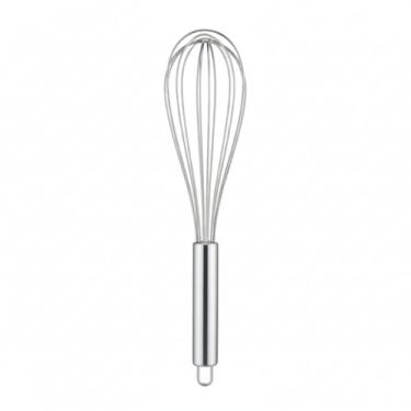 Imagem de Batedor Fouet em Aço Inox Premium 39cm Ovos Claras Massas Cremes Bolos Chocolates Molhos Chantilly Tortas Pães Receitas Cozinha e Culinária Clássico