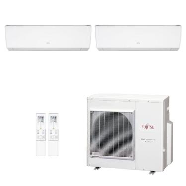 Imagem de Ar-Condicionado Multi Split Inverter Fujitsu 35.000 (2x Evap HW 18.000) Quente/Frio 220V