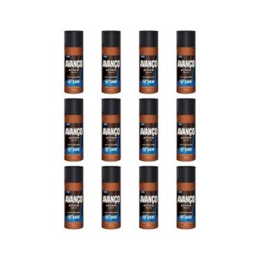 Imagem de Desodorante Spray Avanço 85Ml Action - Kit Com 12Un