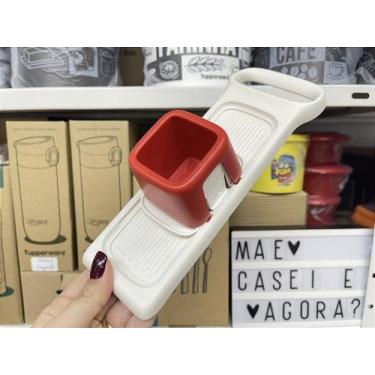 Imagem de Fatiador Super Chef Mini Tupperware - Cortador de Legumes e Frutas