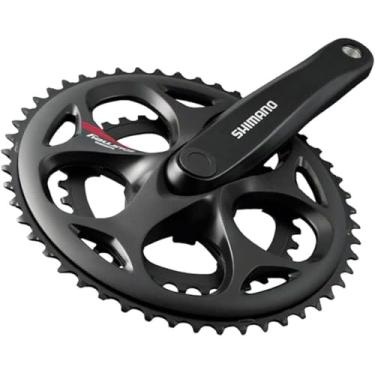 Imagem de Shimano Pedaleira de bicicleta de estrada FC-A070 sem engrenagem, 50-34T/170mm