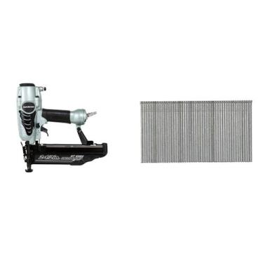 Imagem de Grampeador Metabo HPT NT65M2S, pregador com acabamento em pregos de 2 