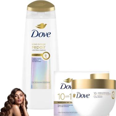 Imagem de Kit Dove Shampoo Mascara Bond Intense Repair Tratamento