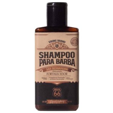 Imagem de Shampoo Para Barba San Bernardino Fortalecedor 140Ml Viking