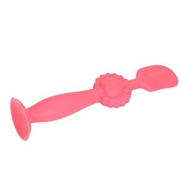 Imagem de Espátula de creme para fraldas de bebê, aplicador de silicone macio, adequado para a pele, com base de sucção para cuidados com o bumbum do bebê, seguro, suave e fácil de usar 14 cm de altura