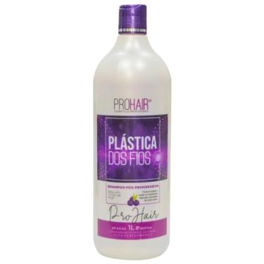 Imagem de Shampoo Plástica dos Fios 1L Cabelos Renovados e Fortalecidos ProHair