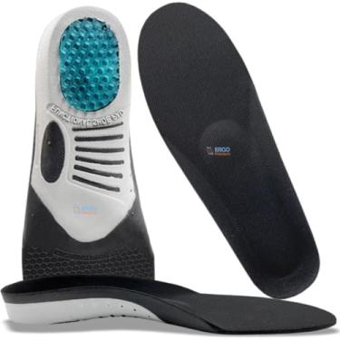 Imagem de Palmilha Ortopédica para Esporão e Fascite Plantar – Alívio Imediato, Tratamento e Amortecimento em Gel para Dores no Calcanhar (35-40)