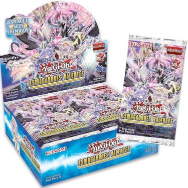 Imagem de Konami Yu-Gi-Oh! Esmagadores Valentes, Box com 24 Boosters, Edição em Português