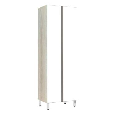 Imagem de Paneleiro 70Cm Duplo Luci Legno Crema Com Branco Polar