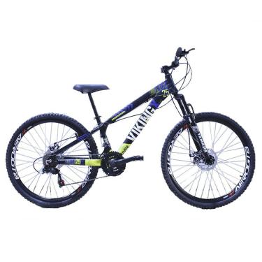 Imagem de Bicicleta VikingXTuff 25/30 Aro 26 | 21v Preto Amarelo