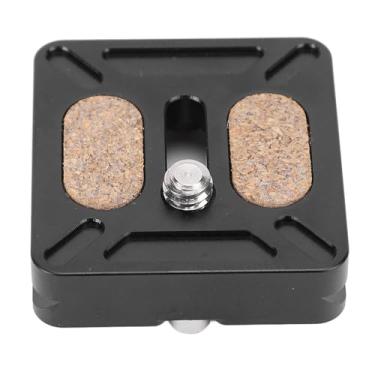 Imagem de Generic Placa QR Com Armazenamento Fácil de Parafuso de 1/4 de Polegada para Câmera de Ação DSLR Mirrorless, Usinagem Integrada CNC