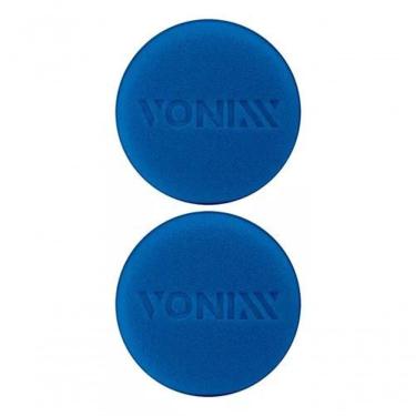 Imagem de Kit 2 Aplicador Espuma Cera Plastico Polidor Vonixx