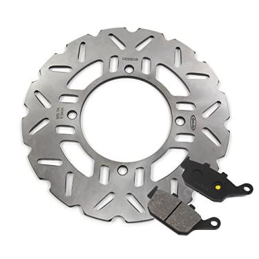Imagem de Rotor e pastilhas de disco de freio traseiro Arashi para Kawasaki Z750R 2011-2012, Z800 2013-2015, Z800E 2013-2015 ABS inclui, acessórios de substituição de motocicleta
