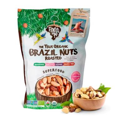 Imagem de Castanha-do-Pará Torrada com Sal Rosa do Himalaia 500g – Fonte de Proteína Vegetal e Selênio – Vegana, Kosher, Sem Glúten, Sem Conservantes – Floresta em Pé