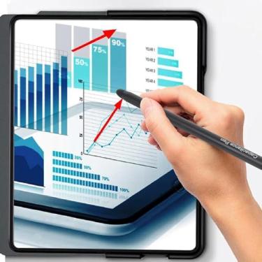 Imagem de Stylus para Fire HD 10, caneta Stylus para tablets (HD 8/7/crianças), caneta Stylus capacitiva passiva universal com 5 pontas de substituição para Tab A9 A8 (preto)