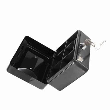 Imagem de Mini Cofre Portátil para Moedas Com Chave de Ferro Portátil para Viagens No Escritório Doméstico (Kavolet469ofhdxgv-01)