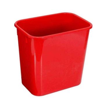 Imagem de Cesto Retangular 12l Vermelho Jsn