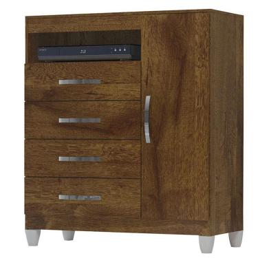 Imagem de Cômoda Sapateira Cannes Malbec - Incorplac